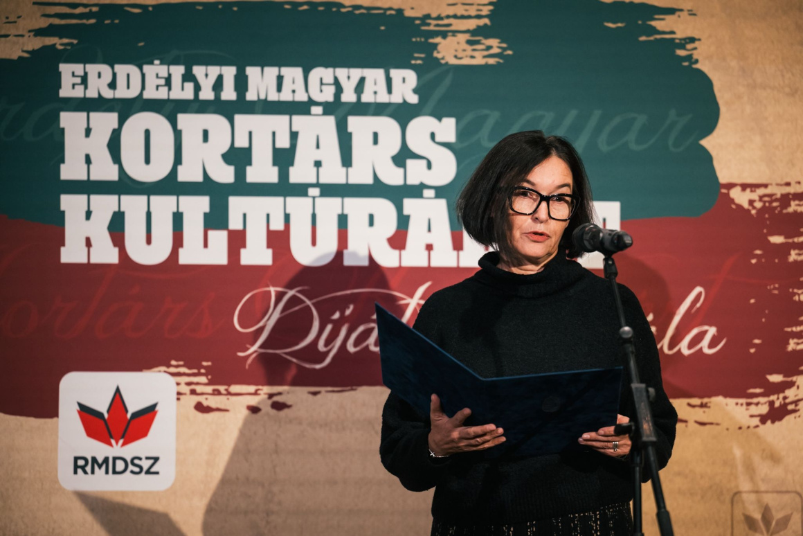 Brendus Réka ünnepi beszéde a 14. Erdélyi Magyar Kortárs Kultúráért Díjátadó Gálán